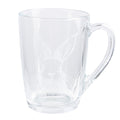 Theeglas 300 ml Transparant Glas Konijn Theemok