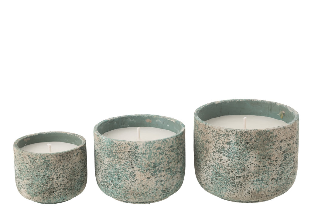 J-Line buitenkaars Rond - blauw - L - 47U