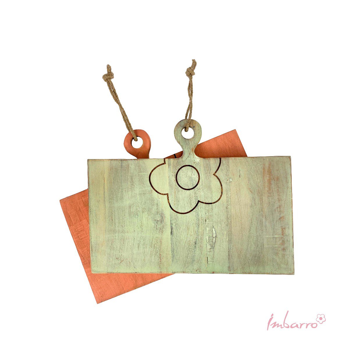 Wooden serving board Sal Pink
