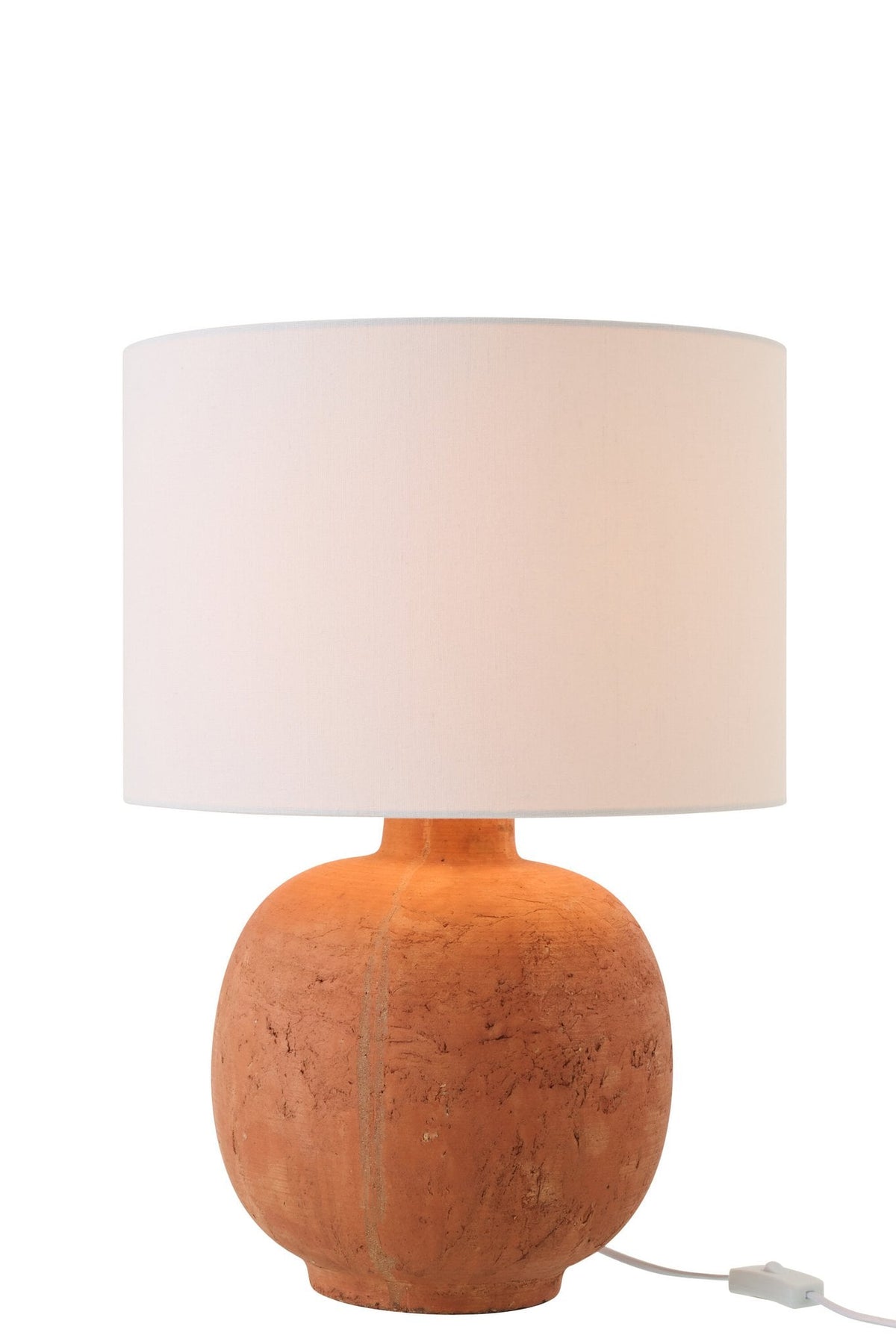 J-Line tafellamp Bal - keramiek - terracotta