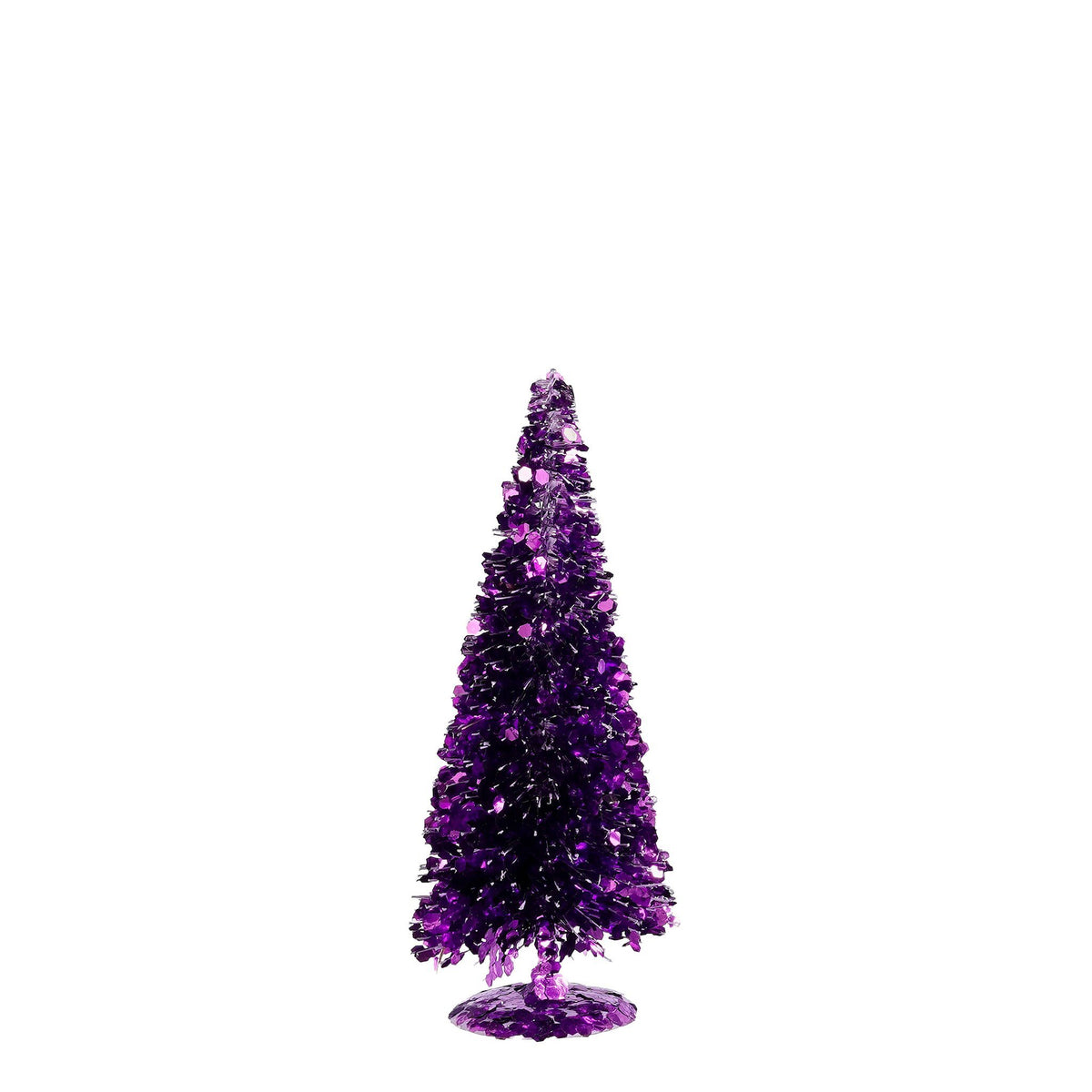 Decoratie boom paars