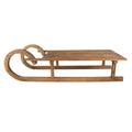 Decoratie Slee 100x37x27 cm Bruin Hout
