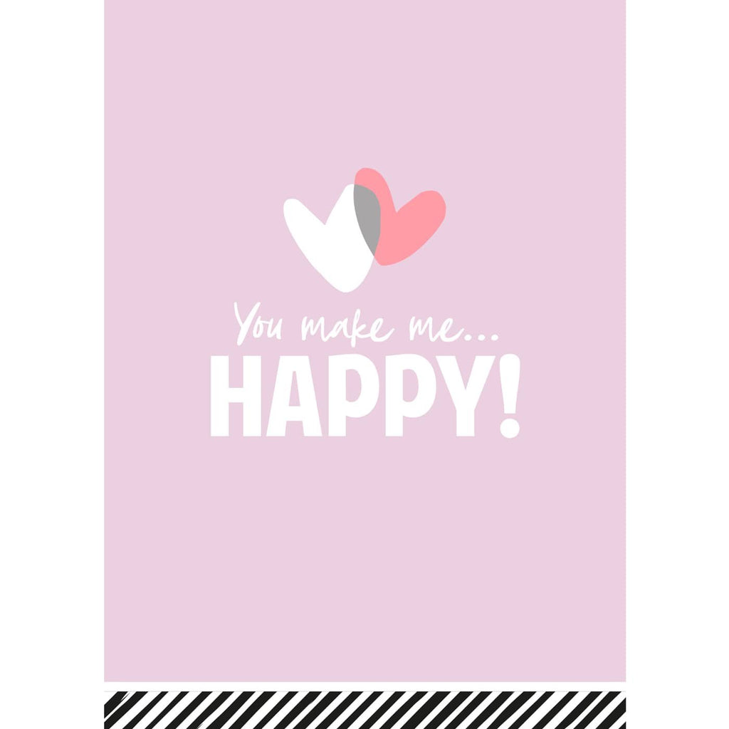 You make me Happy wenskaarten - 10 stuks