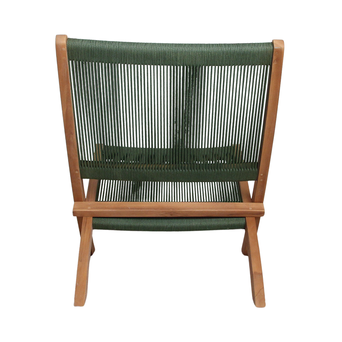 Rope opvouwbare loungestoel groen