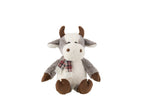 J-Line Koe+Sjaal Pluche Polyester Mix Groot