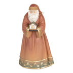 Kerstdecoratie Beeld Kerstman 17x13x27 cm Rood Kunststof