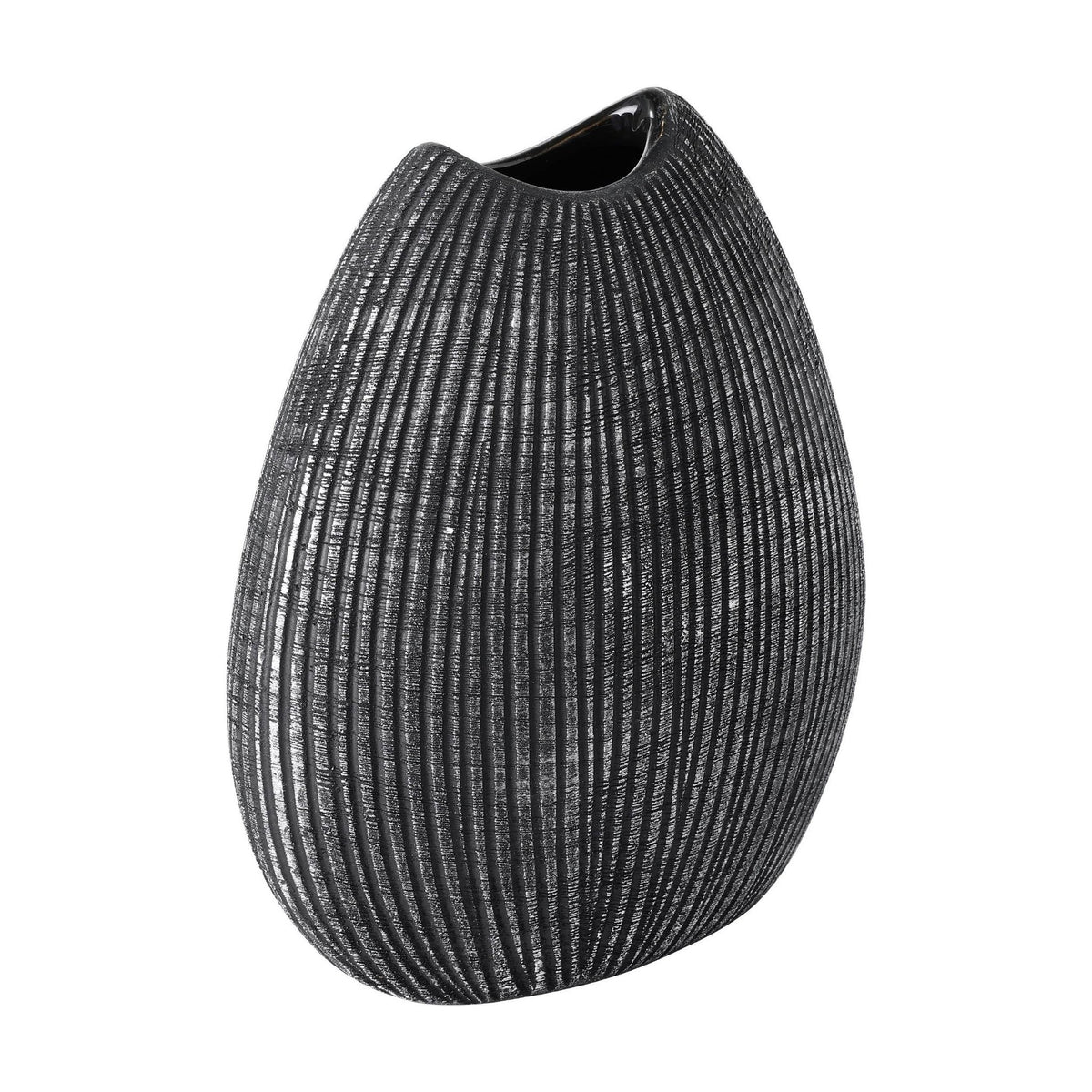 Vaas Shiguhe Zilver 21x10x24 cm