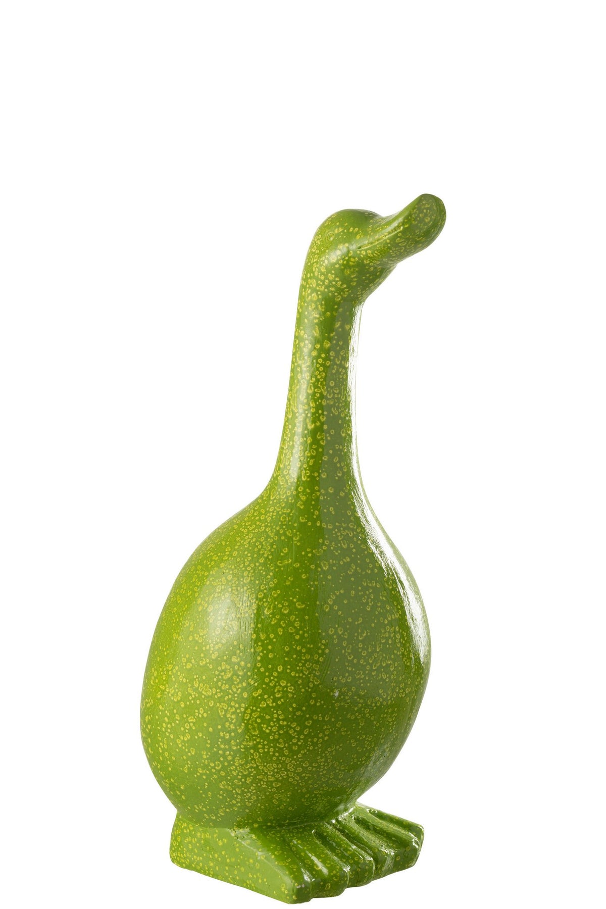 J-Line figuur Gans Buiten - kunststof - groen
