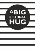 Birthday hug - wenskaart