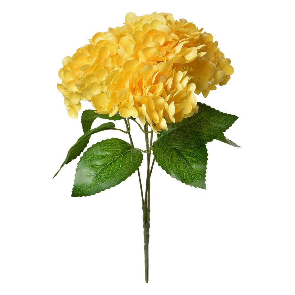 Kunstbloem 45 cm Geel Kunststof