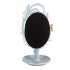 Tafelspiegel 16x14x27 cm Blauw Kunststof