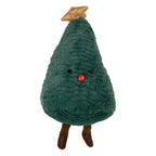 Sierkussen Kerstboom 20x10x32 cm Groen Polyester