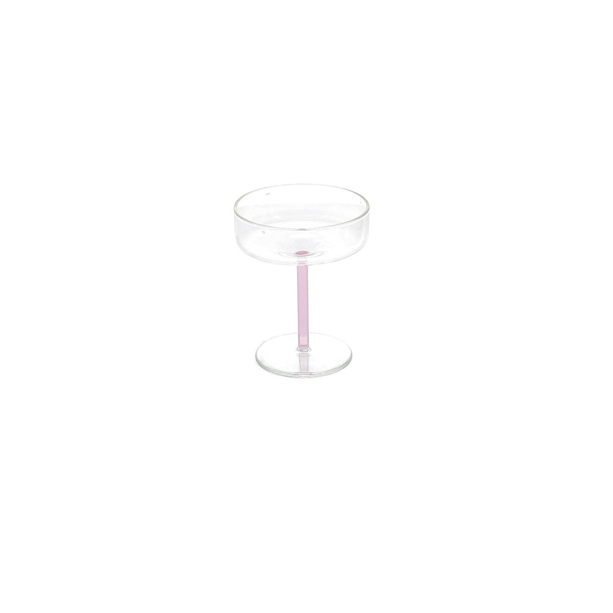 Champagneglas 20cl coupe roze Fizz - Set van 2
