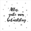 Wenskaart - Geburtstag