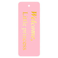 Cadeaukaartje - "Welcome, Little princess" - 20 Stuks