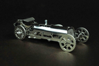 Bouwpakket Tiny Sports Car van metaal- Mechanisch