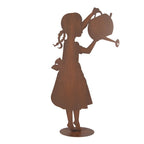 Decoratie Beeld Kind 36x12x62 cm Bruin Metaal