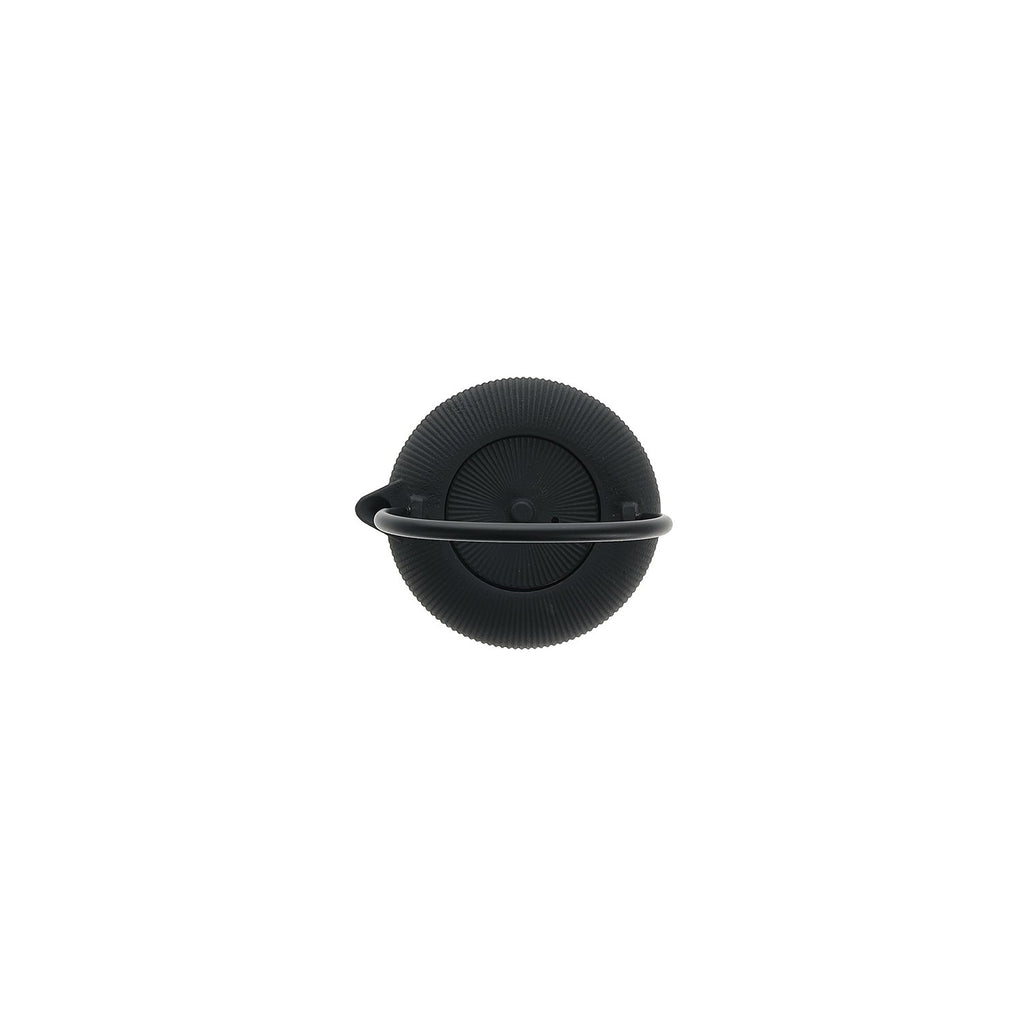 Theepot 70cl lijnen zwart Sencha