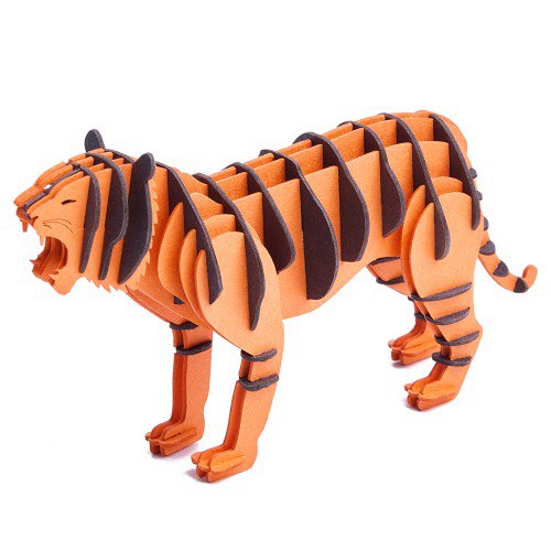 Papiermodel Tijger