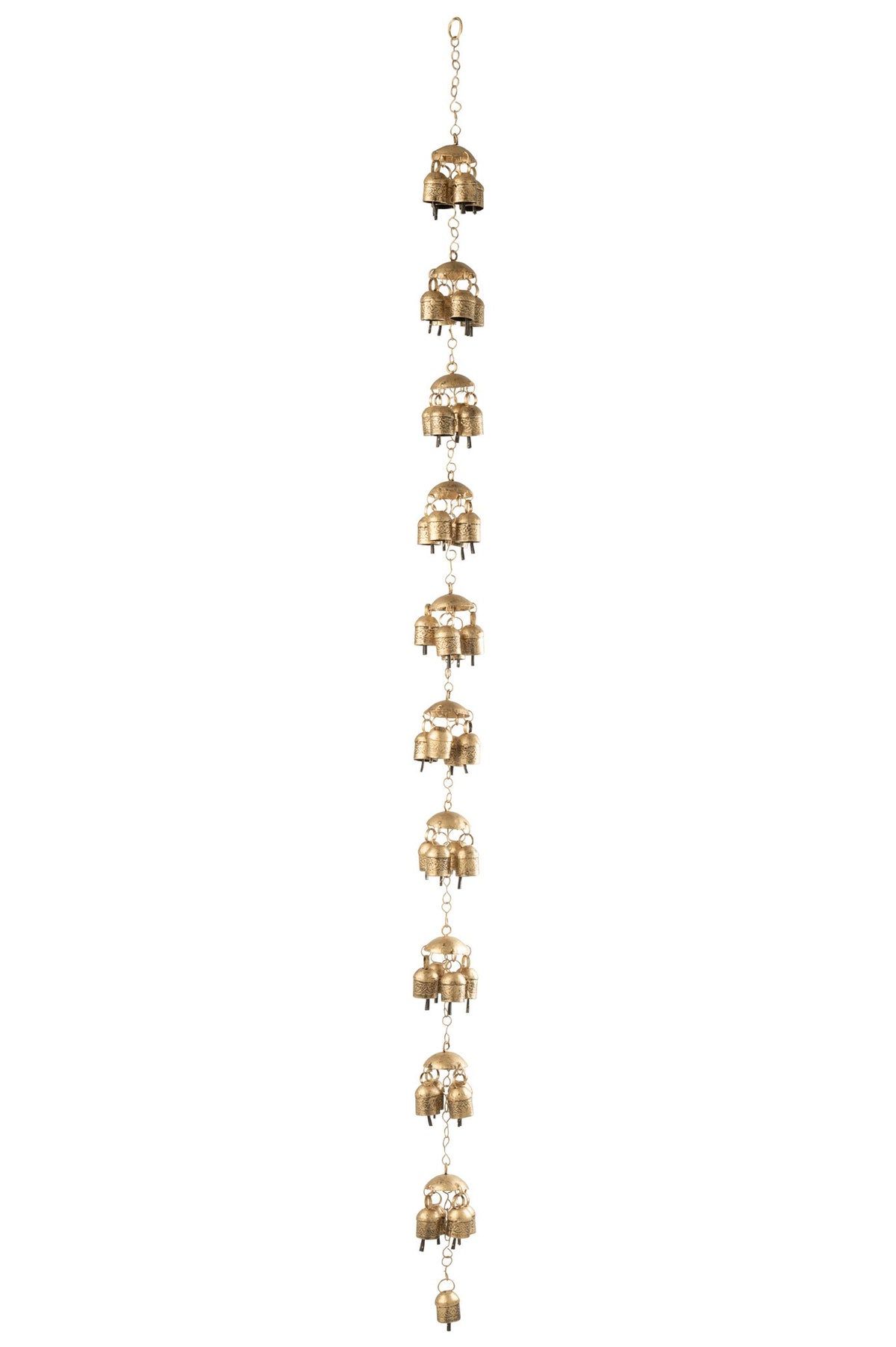 J-Line hanger Bellen - ijzer - goud