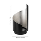 Windlicht Ambondrona Zilver 22x40 cm