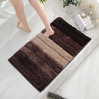 Superzachte dikke microvezelbadmat 40x60 cm | Antislip luxe absorberend wasbaar badkamertapijt
