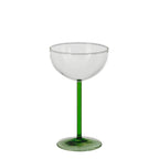 Riga wijnglas groen