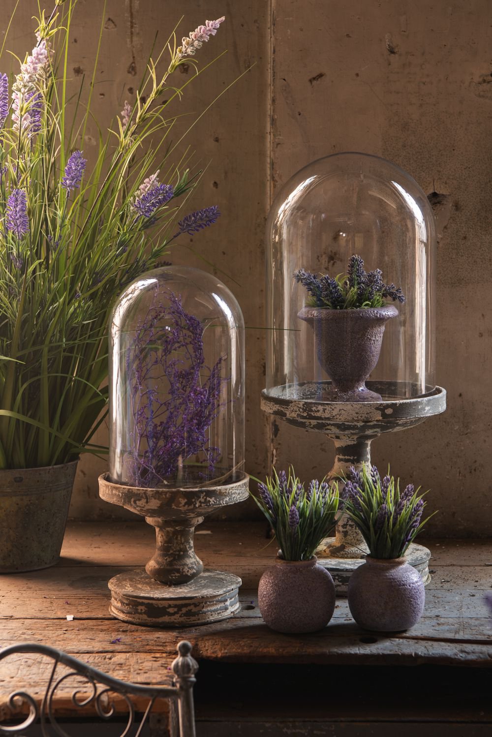 Vaas 8 cm Paars Keramiek Bloempot Binnen