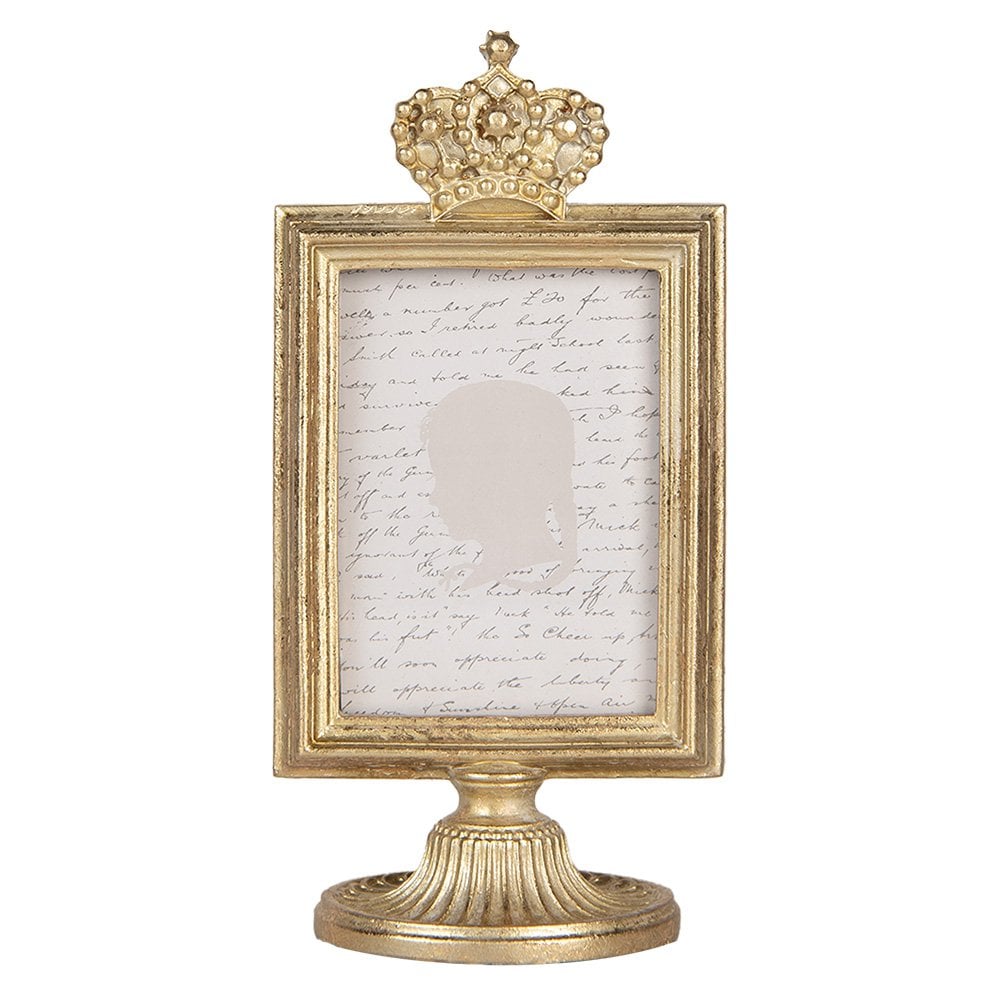 Fotolijst 7x9 cm Goudkleurig Kunststof