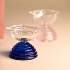 Glazen theelichthouder - Modern Diya-ontwerp