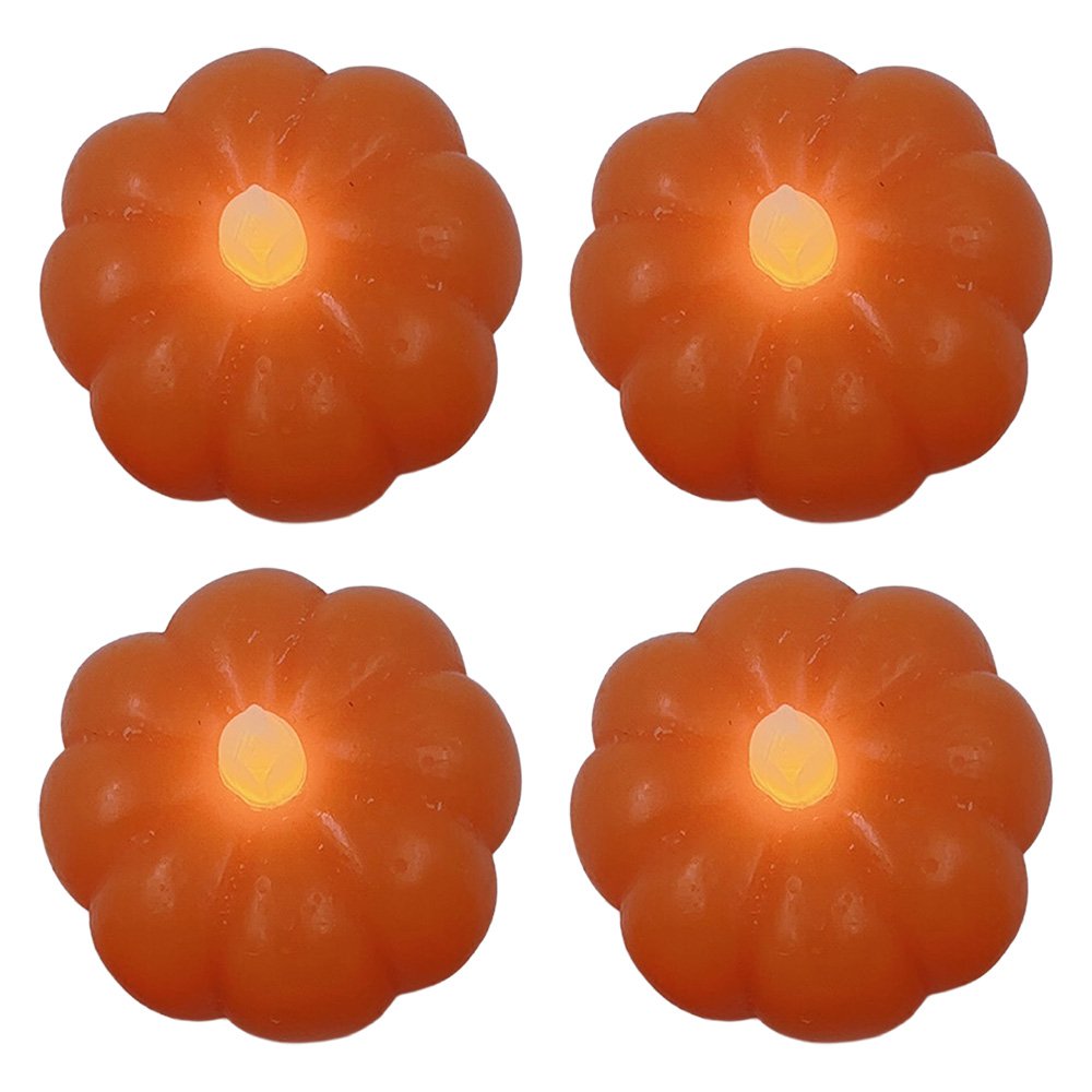 Kandelaar 2xAAA Oranje Kunststof