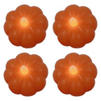 Kandelaar 2xAAA Oranje Kunststof