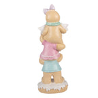 Kerstdecoratie Beeld Gingerbread man 11x9x30 cm Bruin Kunststof
