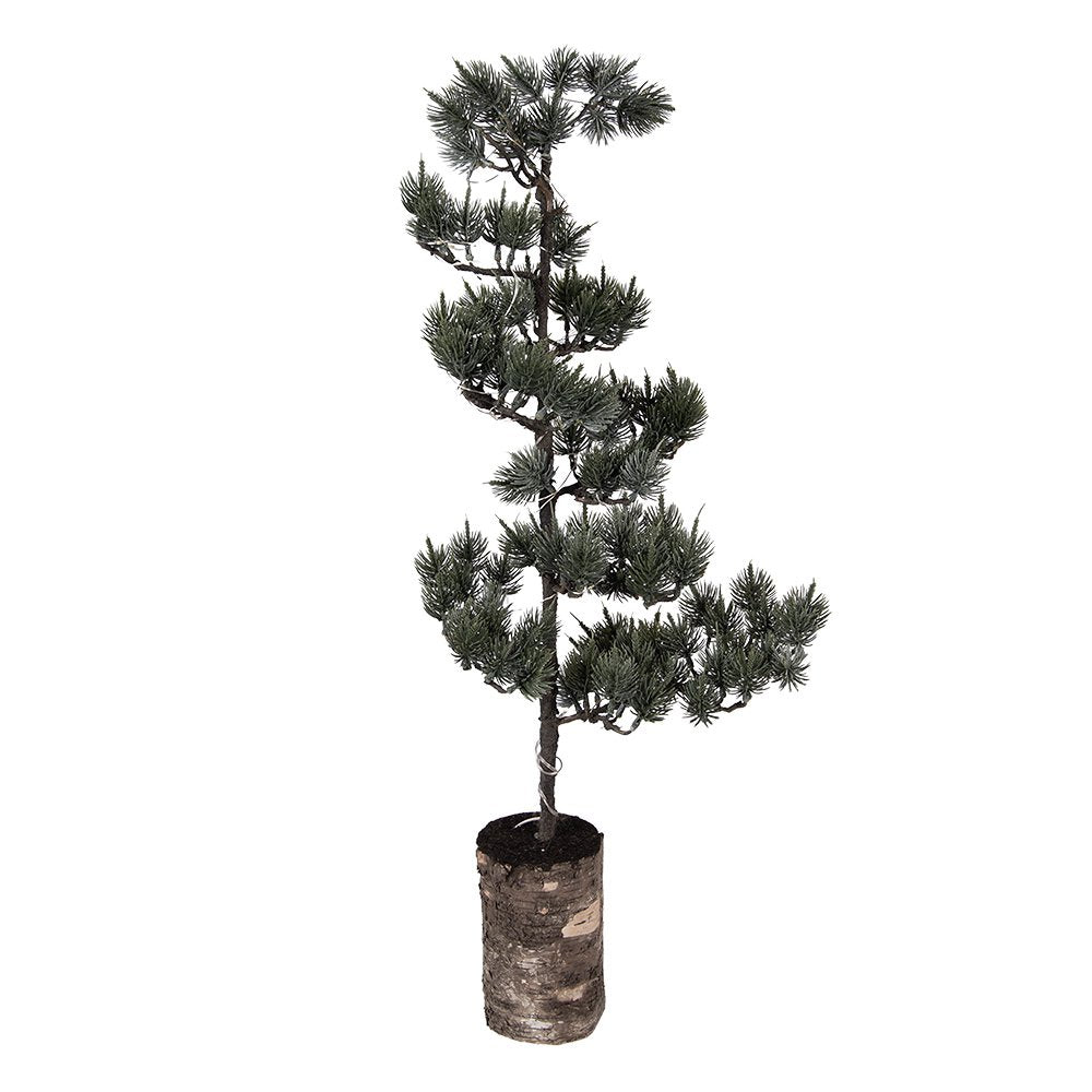 Mini Kunstkerstboom 28x28x80 cm / 3xAAA Groen Hout