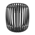 Windlicht Romazzina Zwart 20x23 cm