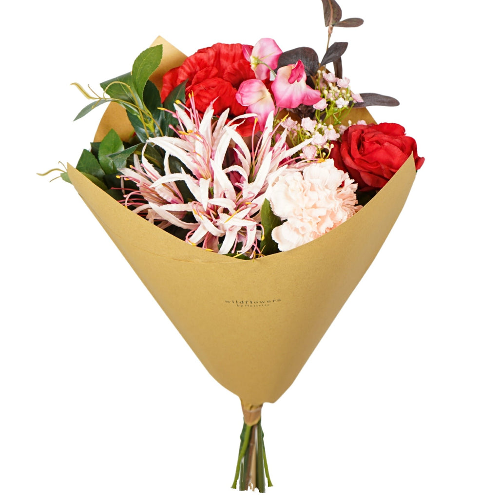 Classic Artificial Bouquet - Red Allure
