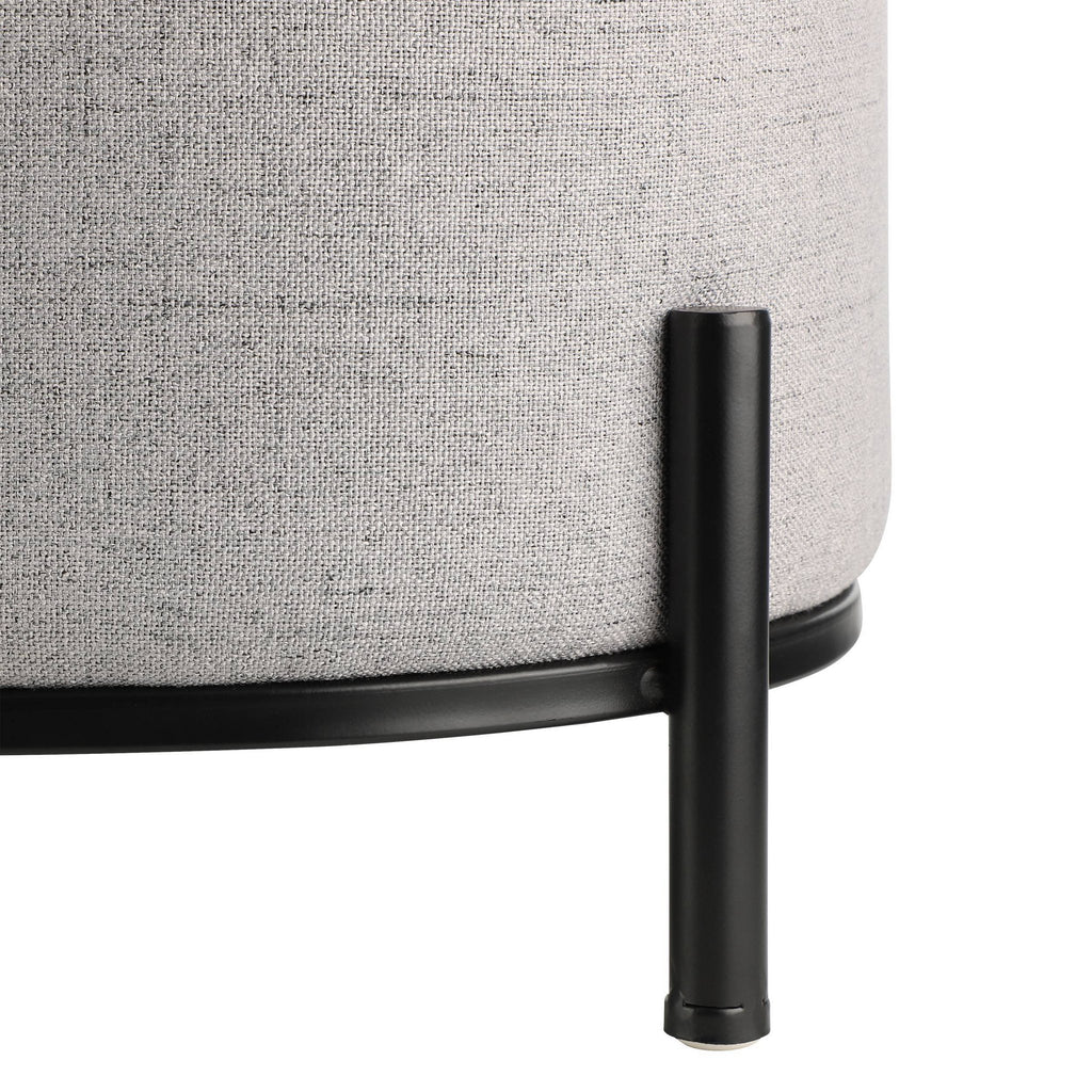 Hocker Mashike Grijs 38x41 cm