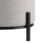 Hocker Mashike Grijs 38x41 cm