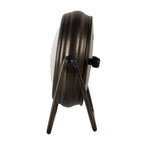 Tafelklok 12x5x11 cm / 1xAA Bruin Metaal