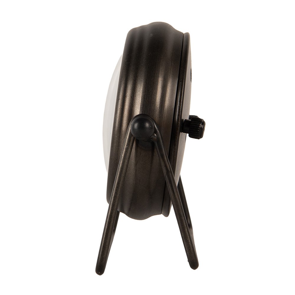 Tafelklok 12x5x11 cm / 1xAA Bruin Metaal