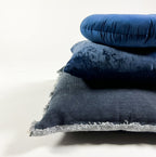 Dutch Decor SKY - Kussen 45x45 cm - Fluweel - Insignia Blauw - Blauw