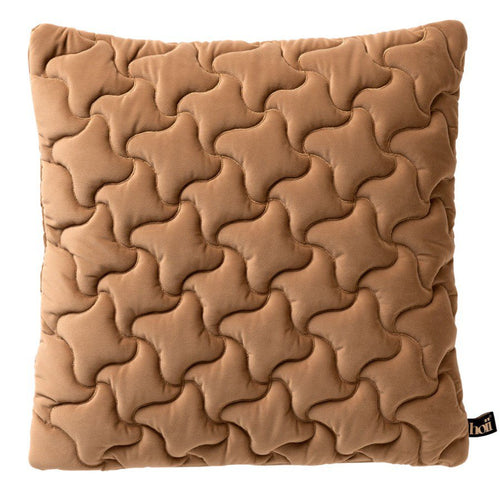 Amelie | Kussen | 45x45 cm tabak Brown | Bruin | Hoii | Met luxe binnenkussen
