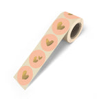 Solo Hearts fall '24 cadeaustickers op rol - 500 stuks