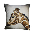 Kussen fluweel jungle giraffe 45x45cm