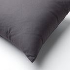 Dutch Decor Santorini - Buitenkussen 40x60 cm - waterafstotende en UV -resistent - Charcoal Gray - Anthracit
