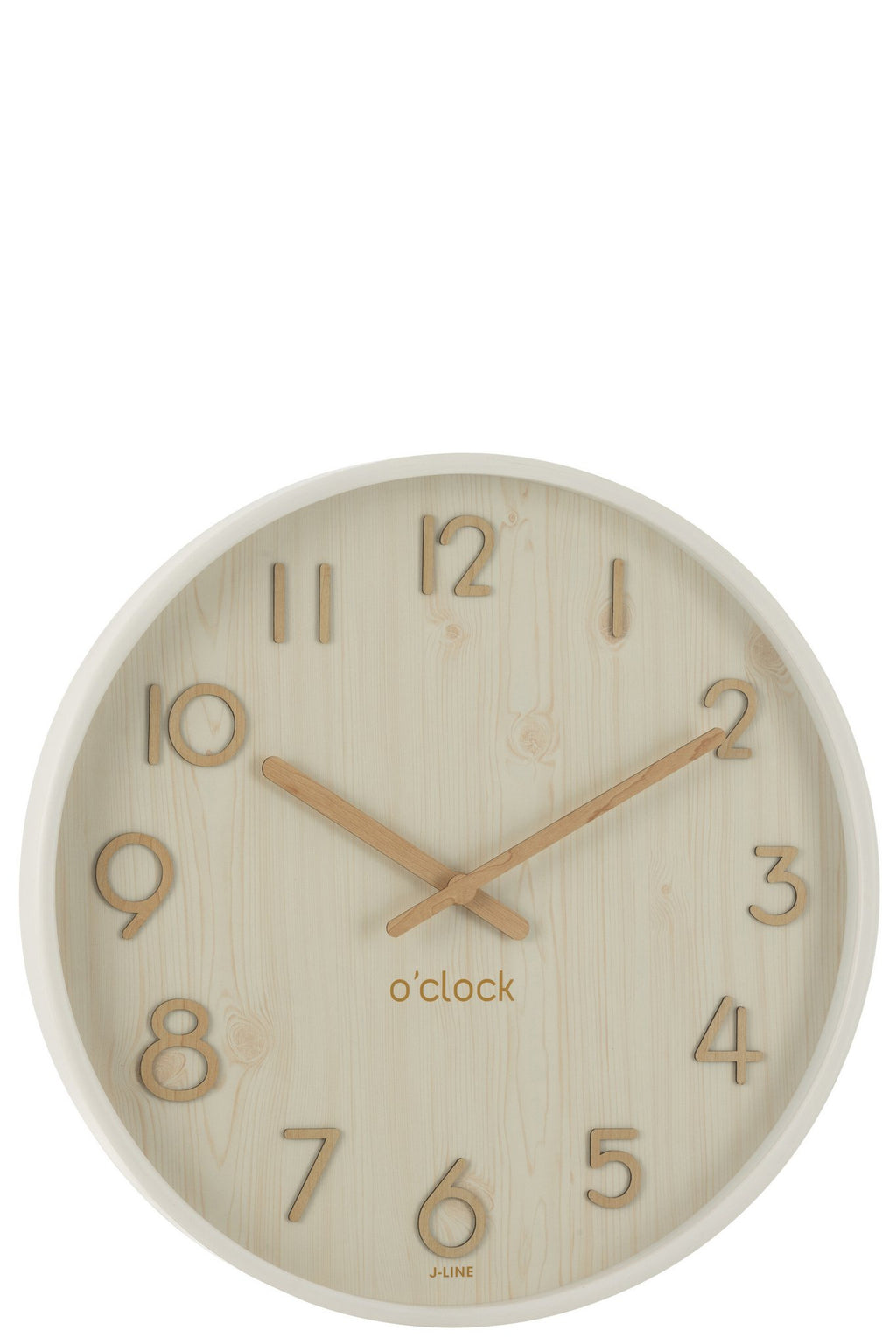 J-Line Wandklok Multiplex/Mdf Large