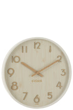 J-Line Wandklok Multiplex/Mdf Large