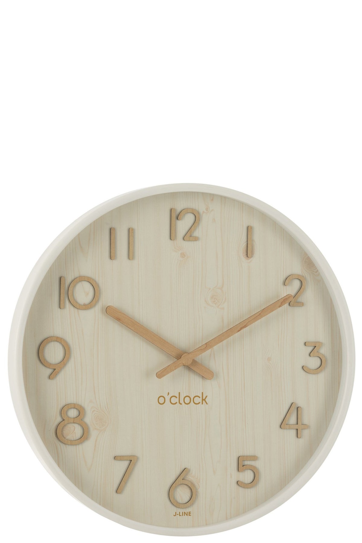 J-Line Wandklok Multiplex/Mdf Large