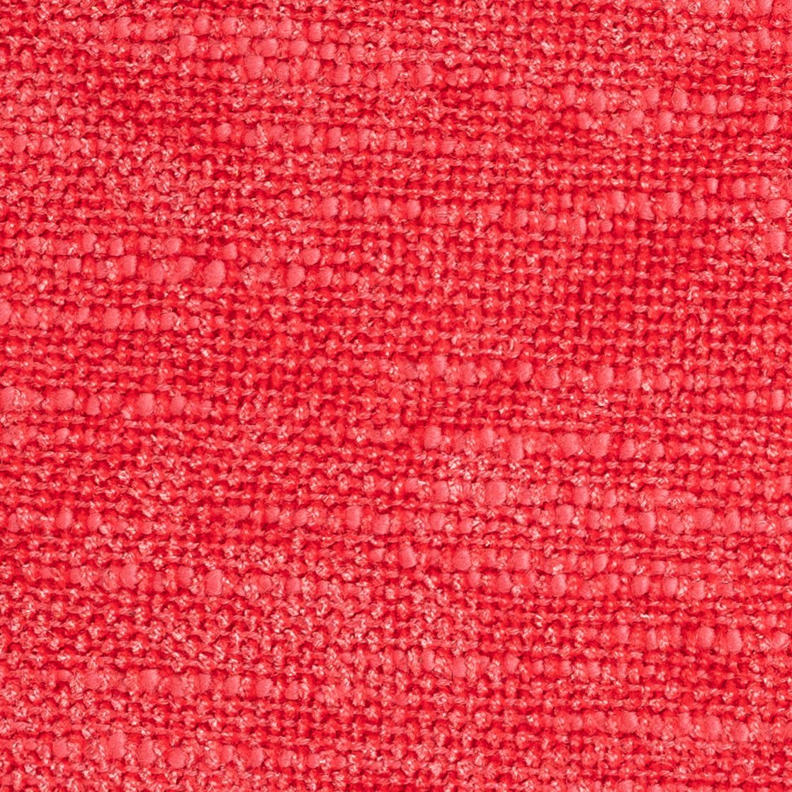 Coco Chenille kussen rood 45x45cm