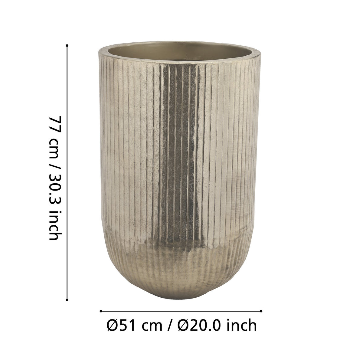 Pot Okayama Goud 51x77 cm